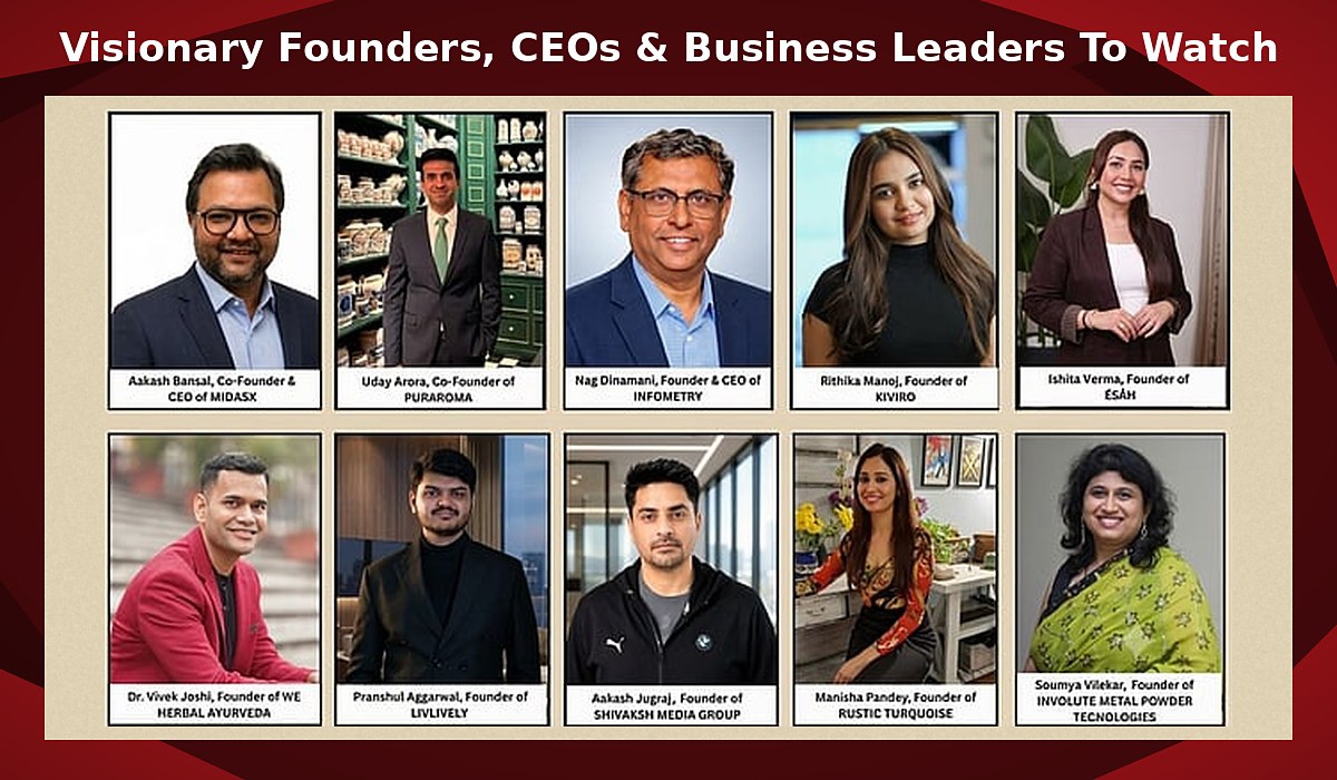 Featured in Outlook India- Leaders to watch